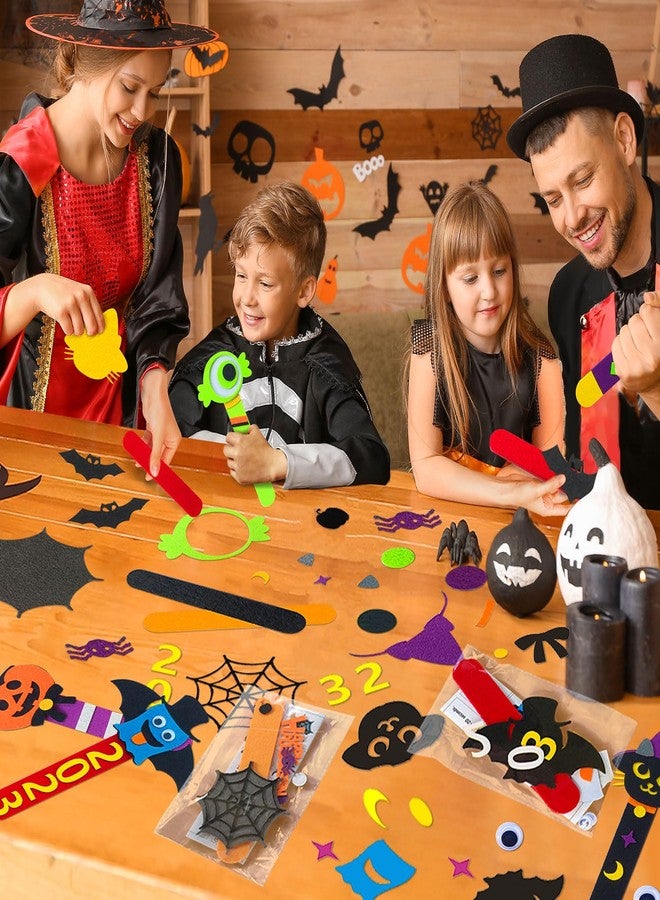 ZIRSENG 24 Piece Halloween Crafts for Kids Ages 4-8, DIY Bookmark Craft Bulk for Party Favors & Classroom Rewards - Image 4